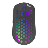 Gaming Mouse Gembird RAGNAR-WRX501 Negru - Optical | 1600 dpi | Fără fir
