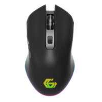 Gaming Mouse Gembird MUSGW-6BL-03 Negru - Optical | 3200 dpi | Fără fir