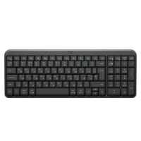 Tastatură Logitech K250 Membrană Negru - Fără fir | Ucraineană,Engleza Tastatură Logitech K250 Membrană Negru - Fără fir | Ucraineană,Engleza