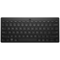 Клавиатура HP 350 Compact Multi-Device Мембрана Черный - Беспроводное | Английский,Русский Клавиатура HP 350 Compact Multi-Device Мембрана Черный - Беспроводное | Английский,Русский