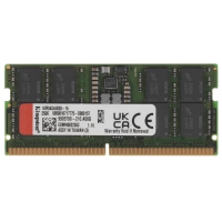 Оперативная память Kingston ValueRAM, DDR4 SDRAM, 5600 МГц, 16 ГБ, KVR56S46BS8-16 Оперативная память Kingston ValueRAM, DDR4 SDRAM, 5600 МГц, 16 ГБ, KVR56S46BS8-16