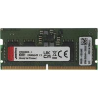 Оперативная память Kingston ValueRAM, DDR5 SDRAM, 5600 МГц, 8 ГБ, KVR56S46BS6-8 Оперативная память Kingston ValueRAM, DDR5 SDRAM, 5600 МГц, 8 ГБ, KVR56S46BS6-8