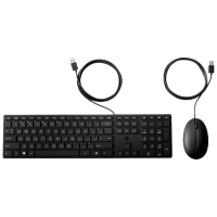 Клавиатура и мышь HP 320MK Мембрана Черный - Проводное | Английский,Русский Клавиатура и мышь HP 320MK Мембрана Черный - Проводное | Английский,Русский
