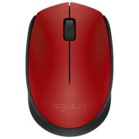 Mouse Logitech M171 Roșu - Optical | 1000 dpi | Fără fir Mouse Logitech M171 Roșu - Optical | 1000 dpi | Fără fir