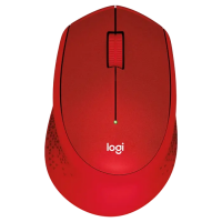 Мышь Logitech M330 Silent Plus Красный - Оптический | 1000 dpi | Беспроводное