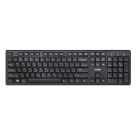 Клавиатура SVEN KB-E5800W Мембрана Черный - Беспроводное | Русский,Английский