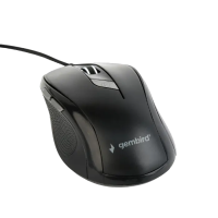 Mouse Gembird MUS-6B-01 Negru - Optical | 1600 dpi | Cu fir