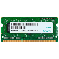Memorie RAM Apacer AS04GFA60CATBGJ 4GB - DDR3 SDRAM | 1600 MHz | 1x 4GB Memorie RAM Apacer AS04GFA60CATBGJ 4GB - DDR3 SDRAM | 1600 MHz | 1x 4GB