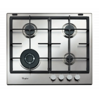 Plită pe gaz Whirlpool GMA 6422/IX Oțel inoxidabil - 8 kW | Oțel inoxidabil Plită pe gaz Whirlpool GMA 6422/IX Oțel inoxidabil - 8 kW | Oțel inoxidabil