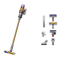 Вертикальный Пылесос Dyson V12 Detect Slim Absolute Золотой - Сухая | 150 Вт | Контейнер | 0.35 л