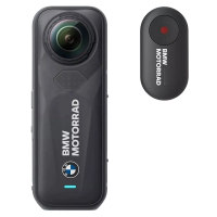 Экшн-камера Insta360 X5 BMW Motorrad Edition Черный - 8K | 30 fps | CMOS | f/2.0 | 1/1.28