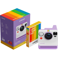 Фотоаппарат моментальной печати Polaroid Now Gen 3 + Color Film Bundle - Автофокус