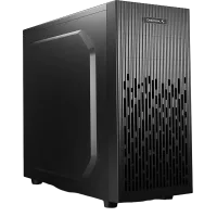 Компьютерный корпус Deepcool MATREXX 30 SI Mini-Tower Черный - Без блока питания | Пластик АБС,Сталь