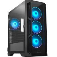 Компьютерный корпус Chieftec GA-01B-TG-OP Midi-Tower Черный - Без блока питания | Сталь,Закаленное стекло Компьютерный корпус Chieftec GA-01B-TG-OP Midi-Tower Черный - Без блока питания | Сталь,Закаленное стекло