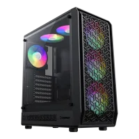 Компьютерный корпус Gamemax FORGE AB Midi-Tower Черный - Без блока питания