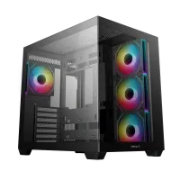 Carcasă PC Deepcool CG530 4F Midi-Tower Negru - Fără PSU | ABS Plastic,Oțel Carcasă PC Deepcool CG530 4F Midi-Tower Negru - Fără PSU | ABS Plastic,Oțel