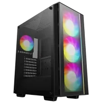 Carcasă PC Deepcool MATREXX 55 V4 Midi-Tower Negru - Fără PSU | ABS Plastic,Oțel,Sticlă călită Carcasă PC Deepcool MATREXX 55 V4 Midi-Tower Negru - Fără PSU | ABS Plastic,Oțel,Sticlă călită