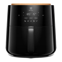 Friteuză cu aer cald Electrolux EAF7B Negru - 1800 W | 6.8 l | Antiaderent Friteuză cu aer cald Electrolux EAF7B Negru - 1800 W | 6.8 l | Antiaderent