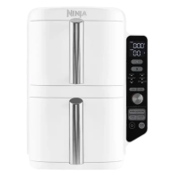 Friteuză cu aer cald Ninja Double Stack XL Alb - 2470 W | 9.5 l | Antiaderent Friteuză cu aer cald Ninja Double Stack XL Alb - 2470 W | 9.5 l | Antiaderent