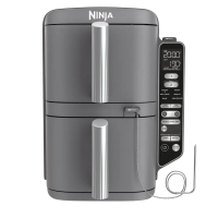 Friteuză cu aer cald Ninja Double Stack XL Gri - 2470 W | 9.5 l | Ceramic Friteuză cu aer cald Ninja Double Stack XL Gri - 2470 W | 9.5 l | Ceramic