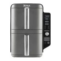 Аэрогриль Ninja Double Stack XL Серый - 2470 Вт | 4.75 л | Антипригарное