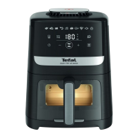 Friteuză cu aer cald Tefal EY5568E0 Negru - 1670 W | 5 l | Antiaderent Friteuză cu aer cald Tefal EY5568E0 Negru - 1670 W | 5 l | Antiaderent