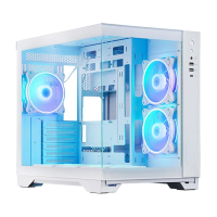 Компьютерный корпус Chieftec Visio, Midi-Tower, Без блока питания, Белый - Без блока питания | Металл,Закаленное стекло | ARGB Компьютерный корпус Chieftec Visio, Midi-Tower, Без блока питания, Белый - Без блока питания | Металл,Закаленное стекло | ARGB