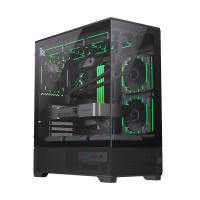 Компьютерный корпус Gamemax VISTA 2 AB Midi-Tower Черный - Без блока питания | Металл, закаленное стекло Компьютерный корпус Gamemax VISTA 2 AB Midi-Tower Черный - Без блока питания | Металл, закаленное стекло