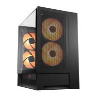 Компьютерный корпус Cougar OmnyX Midi-Tower Черный - Без блока питания | Сталь, Пластик ABS, Закаленное стекло Компьютерный корпус Cougar OmnyX Midi-Tower Черный - Без блока питания | Сталь, Пластик ABS, Закаленное стекло