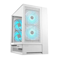 Компьютерный корпус Cougar OmnyX Midi-Tower Белый - Без блока питания | Сталь, Пластик ABS, Закаленное стекло Компьютерный корпус Cougar OmnyX Midi-Tower Белый - Без блока питания | Сталь, Пластик ABS, Закаленное стекло