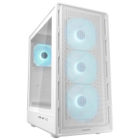 Компьютерный корпус Cougar Airface Pure PRO White Midi-Tower Белый - Без блока питания | Металл, закаленное стекло Компьютерный корпус Cougar Airface Pure PRO White Midi-Tower Белый - Без блока питания | Металл, закаленное стекло