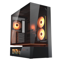Компьютерный корпус Cougar CFV235 Vision Midi-Tower Черный - Без блока питания | Сталь, Пластик ABS, Закаленное стекло Компьютерный корпус Cougar CFV235 Vision Midi-Tower Черный - Без блока питания | Сталь, Пластик ABS, Закаленное стекло
