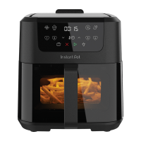 Friteuză cu aer cald Instant Pot Vortex Compact Negru - 1500 W | 5 l | Antiaderent