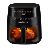 Аэрогриль Polaris PAF 8003W Черный - 1800 Вт | 7.5 л | Антипригарное Аэрогриль Polaris PAF 8003W Черный - 1800 Вт | 7.5 л | Антипригарное