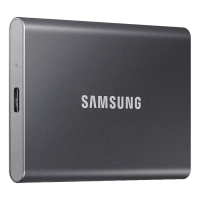 Внешний портативный SSD накопитель Samsung T7 2 ТБ Grey Внешний портативный SSD накопитель Samsung T7 2 ТБ Grey