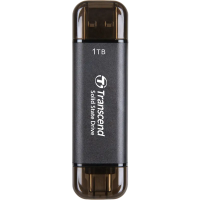 Внешний портативный SSD накопитель Transcend ESD310C 1 ТБ Чёрный Внешний портативный SSD накопитель Transcend ESD310C 1 ТБ Чёрный