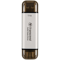 Внешний портативный SSD накопитель Transcend ESD310S 1 ТБ Серебристый Внешний портативный SSD накопитель Transcend ESD310S 1 ТБ Серебристый