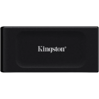 Внешний портативный SSD накопитель Kingston XS1000 1 ТБ Чёрный Внешний портативный SSD накопитель Kingston XS1000 1 ТБ Чёрный