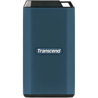 Внешний портативный SSD накопитель Transcend ESD410C 4 ТБ Синий Внешний портативный SSD накопитель Transcend ESD410C 4 ТБ Синий