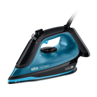 Утюг Braun TexStyle 5 Черный | Синий - 2700 Вт | 50 г/мин | 300 мл | Керамика