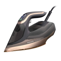 Fier de călcat Philips DST8041/80 Negru - 3000 W | 80 g/min | 350 ml | Metaloceramică
