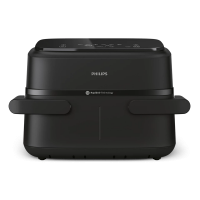 Аэрогриль Philips NA150/00 Черный - 2450 Вт | 7 л | Антипригарное