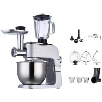 Robot de bucătărie Ardesto KMCH-K1500SS Argintiu - 1500 W | 6 l | Aluminiu