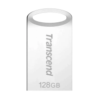 Memorie USB Transcend JetFlash 710 128 GBGB Argintiu - 90 MB/s | 50 MB/s