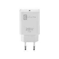 Încărcător Cellularline Type-C 20W Alb - 20 W | USB Type-C