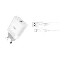 Încărcător XO L63 Alb - 15 W | USB Type-A ,micro-USB Încărcător XO L63 Alb - 15 W | USB Type-A ,micro-USB