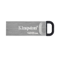 Memorie USB Kingston DataTraveler Kyson 128 GBGB Argintiu - 200 MB/s | 60 MB/s Memorie USB Kingston DataTraveler Kyson 128 GBGB Argintiu - 200 MB/s | 60 MB/s