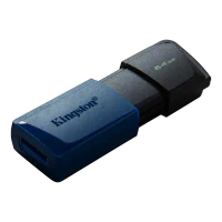 USB Flash накопитель Kingston DataTraveler Exodia M 64 ГБГБ Черный/Синий USB Flash накопитель Kingston DataTraveler Exodia M 64 ГБГБ Черный/Синий
