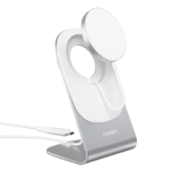 Încărcător wireless Choetech H046 + T518-F Alb - 15 W | USB Type-C Încărcător wireless Choetech H046 + T518-F Alb - 15 W | USB Type-C