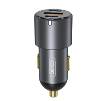 Incărcător auto XO CC45 Negru - 30 W | USB Type-A ,USB Type-C Incărcător auto XO CC45 Negru - 30 W | USB Type-A ,USB Type-C